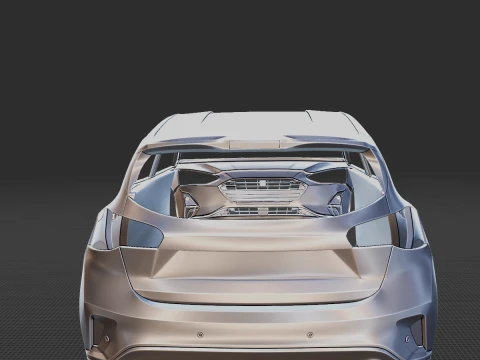 Focus 1 Body STL 3D Model