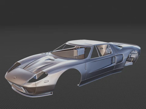 GT 2005 cuerpo STL Modelo 3D