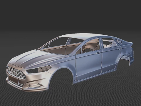 Mondeo Body STL 3D Model