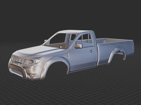Ranger Regular Cab 2009 Body STL Modelo 3D