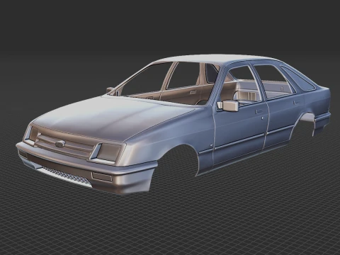 Sierra 5-Door Hatchback 1984 Body STL 3D Modell