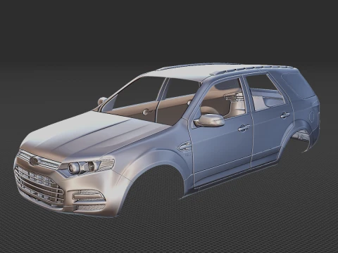 Territory 2012 Body STL Modelo 3D