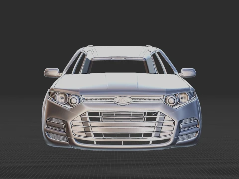Territory 2012 Body STL 3D Model