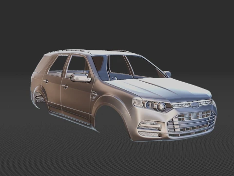 Territory 2012 Body STL 3D Model