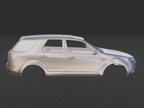 Territory 2012 Body STL 3D Model