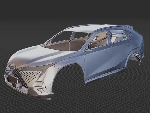 GAC Motor Emkoo Body STL Modelo 3D