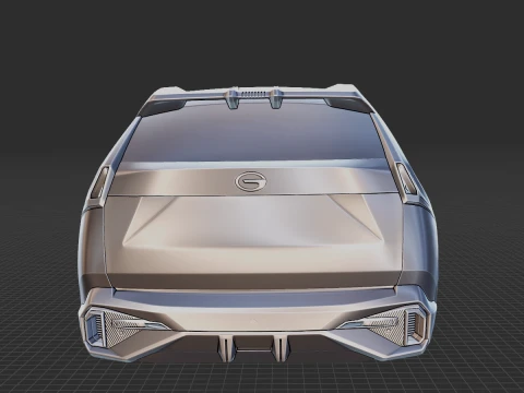 GAC Motor Emkoo Body STL 3D Model
