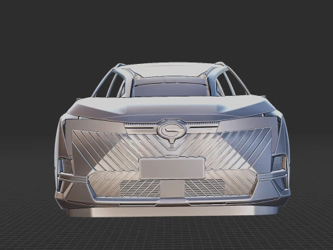 GAC Motor Emkoo Body STL 3D Model