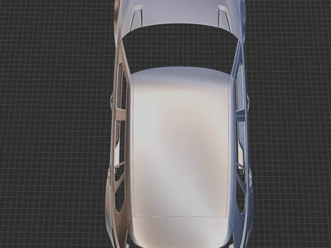Generic Luxury SUV 2019 Body STL 3D Model
