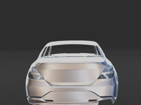 Genesis G70 2022 Body STL 3D Model