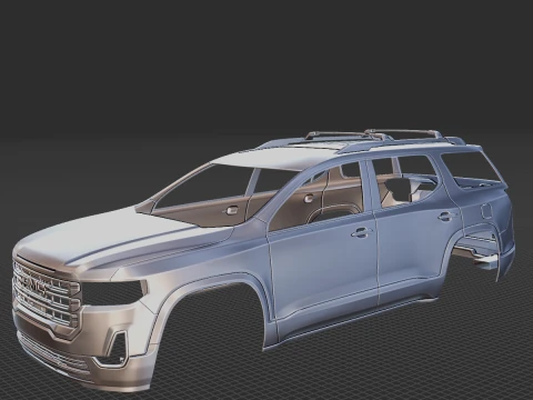 GMC Acadia 2020 G&ouml;vde STL 3D Model