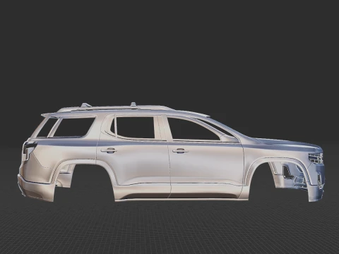 GMC Acadia 2020 Body STL 3D Model
