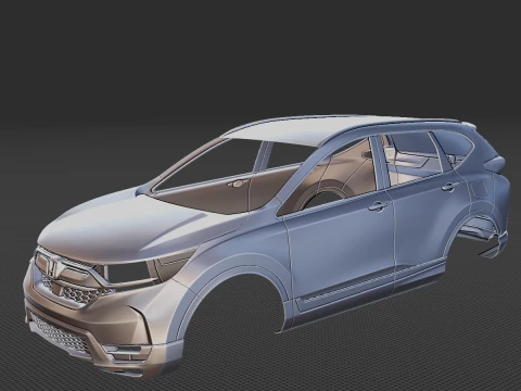 Honda CR-V 2019 Carrocer&iacute;a STL Modelo 3D