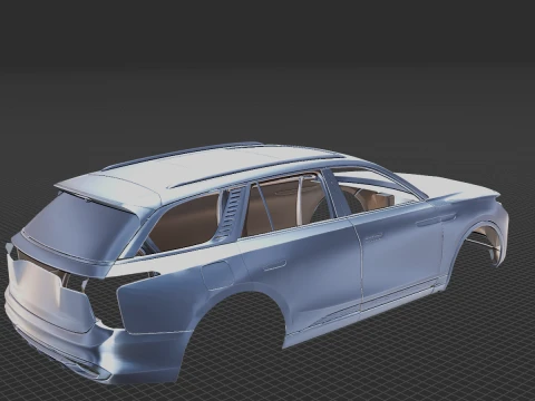 Hongqi EHS9 2020 Bodystl 3D Model