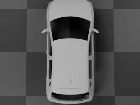 Hyundai i20 N Line 2021 Body STL 3D Model