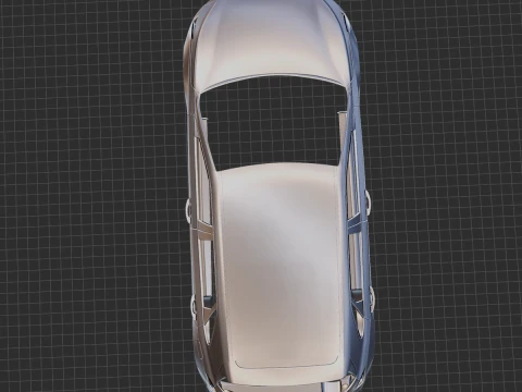 Hyundai i30 N Line 2020 Body STL 3D Model