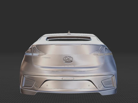 Hyundai Ioniq Hybrid 2019 Body STL 3D Model