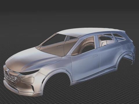 Hyundai Nexo 2019 Body STL 3D Model