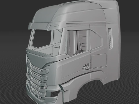 Iveco S-Way 2020 Body STL 3D Model