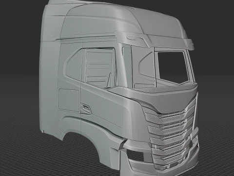 Iveco S-Way 2020 Body STL 3D Model