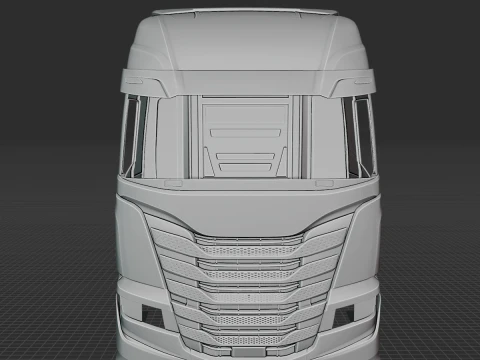 Iveco S-Way 2020 Body STL 3D Model