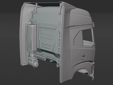 Iveco S-Way 2020 Body STL 3D Model