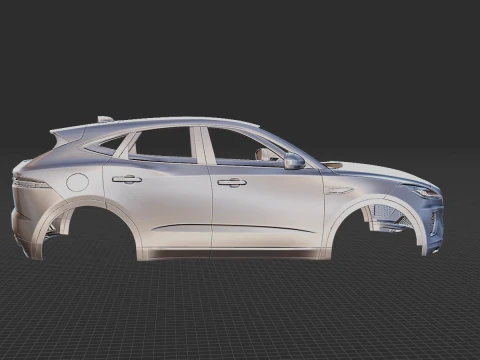 Jaguar E-Pace R-Dynamic 2021 Body STL 3D Model