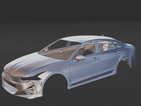 Kia K5 2022 Body STL 3D Model