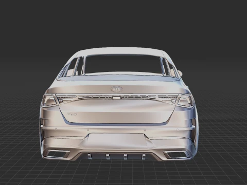 Kia K5 MX 2019 Body STL 3D Model
