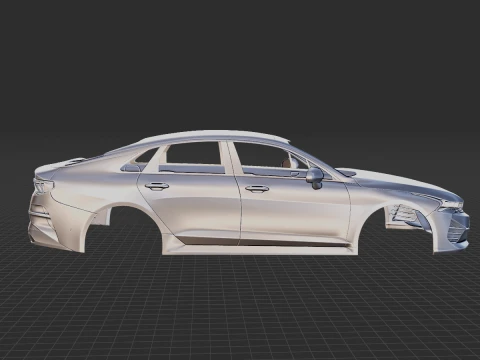 Kia K5 MX 2019 Body STL 3D Model