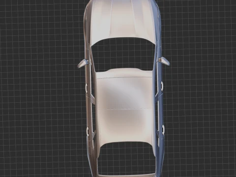Kia K5 MX 2019 Body STL 3D Model