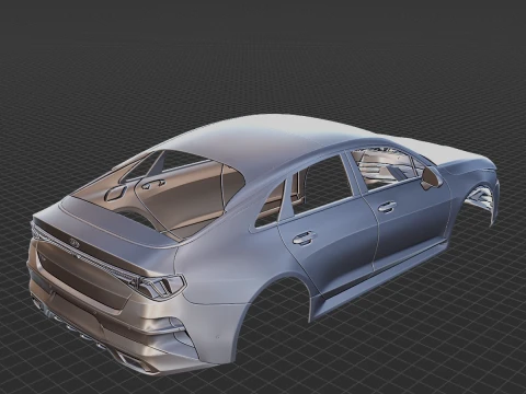 Kia K5 MX 2019 Body STL 3D Model