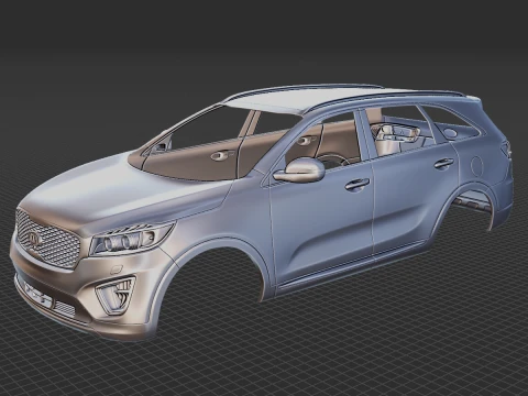 Kia Sorento UM 2015 Body STL 3D Model
