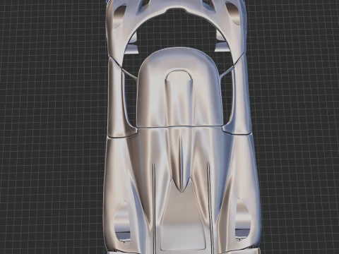 Koenigsegg Agera Body STL 3D Model