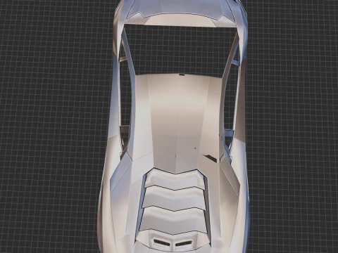Aventador Body STL 3D Model