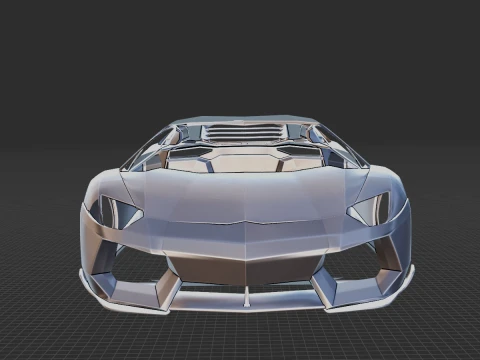 Aventador Body STL 3D Model