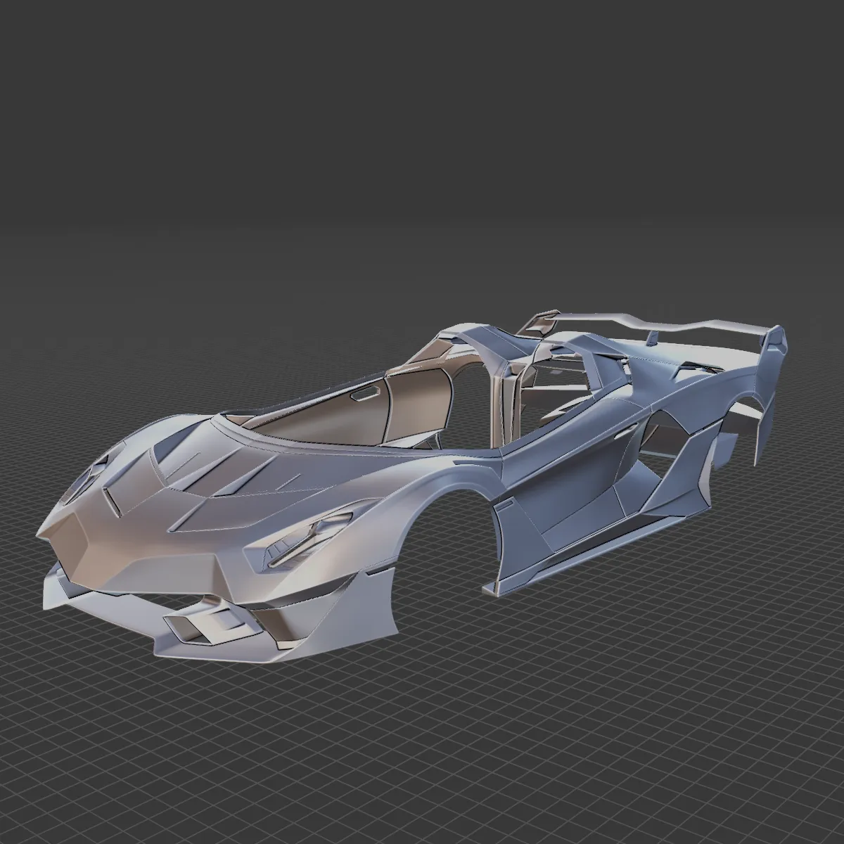 SC20 2020 Body STL 3D Model .c4d .max .obj .3ds .fbx .stl .blend 