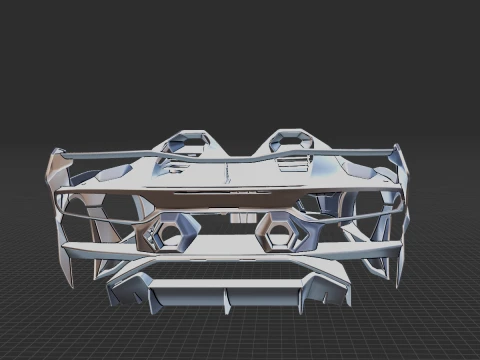 SC20 2020 Body STL 3D Model