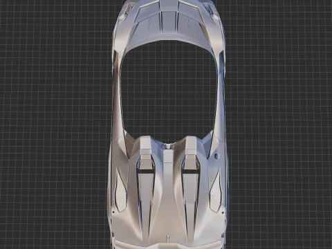 SC20 2020 Body STL 3D Model