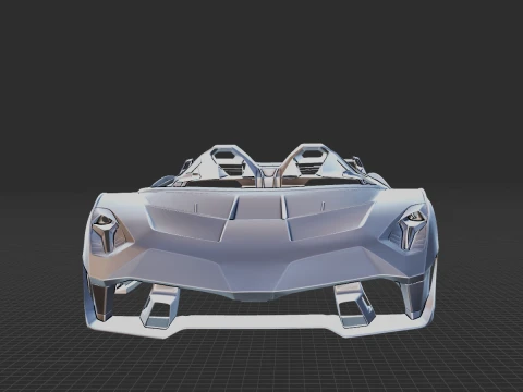 SC20 2020 Body STL 3D Model