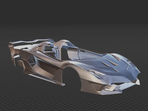 SC20 2020 Body STL 3D Model