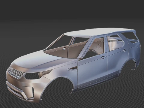 Land Rover Discovery 2021 Body STL 3D Model