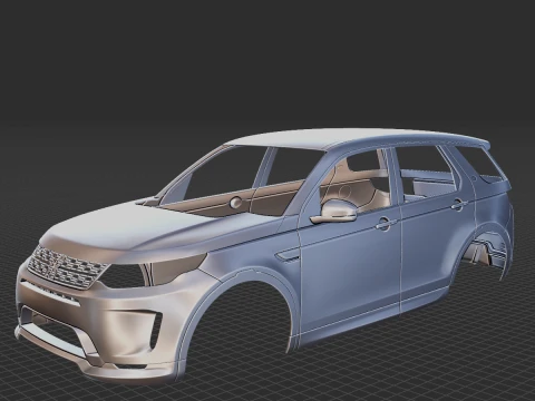 Land Rover Discovery Sport 2020 Body STL 3D Model