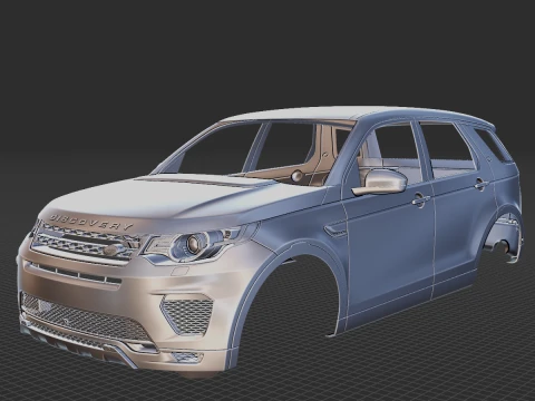 Land Rover Discovery Sport Landmark 2019 Body STL 3D Model