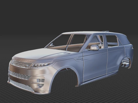 Land Rover Range Rover Sport 2023 Body STL Modelo 3D