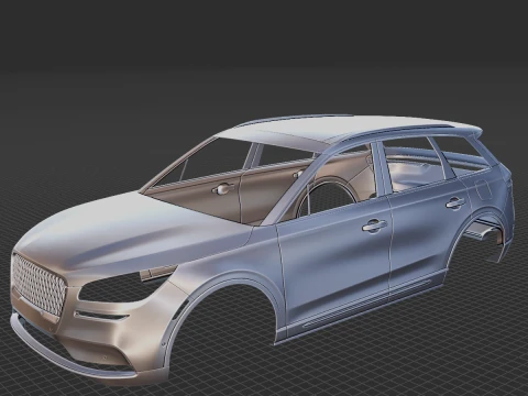 Lincoln Corsair 2020 Body STL 3D Model