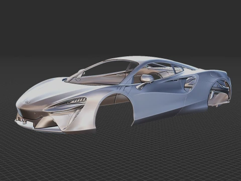 McLaren Artura 2021 Body STL 3D Model