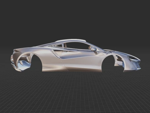McLaren Artura 2021 Body STL 3D Model