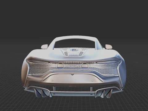 McLaren Artura 2021 Body STL 3D Model
