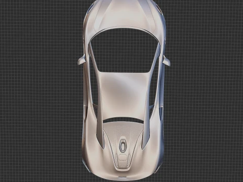 McLaren Artura 2021 Body STL 3D Model
